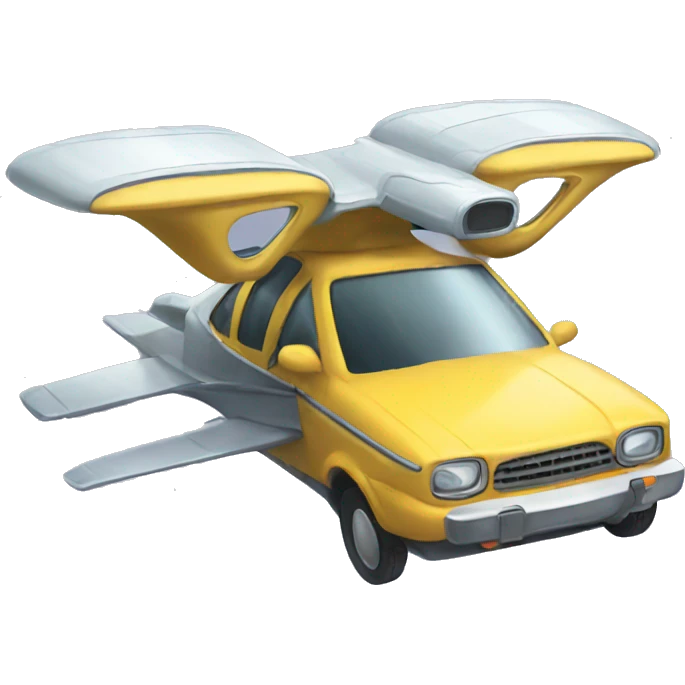 flying car emoji