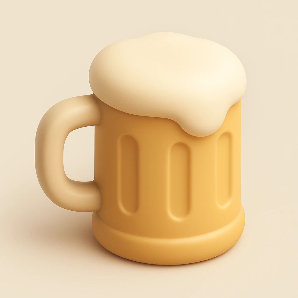 beer mug emoji