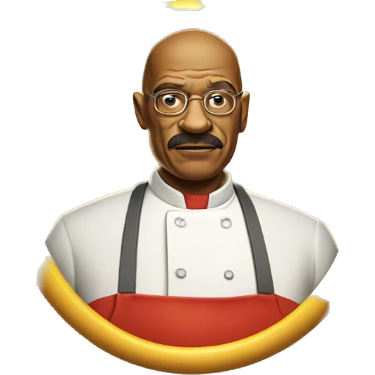 Los pollos hermanos from the logo of the breaking bad series restaurant emoji