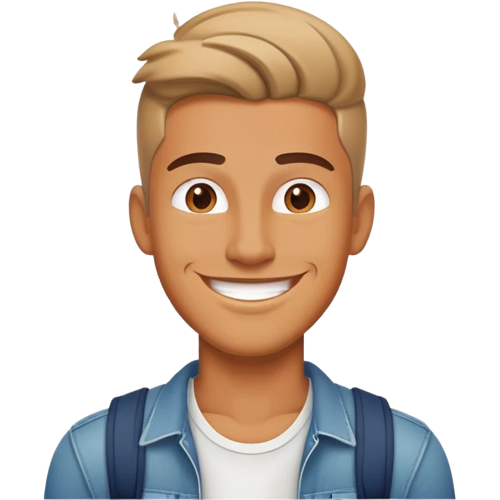 Cool attitude body language dude emoji