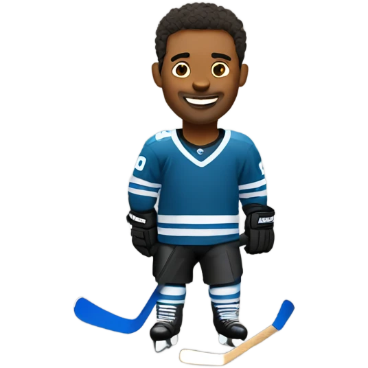 A hockey dad emoji