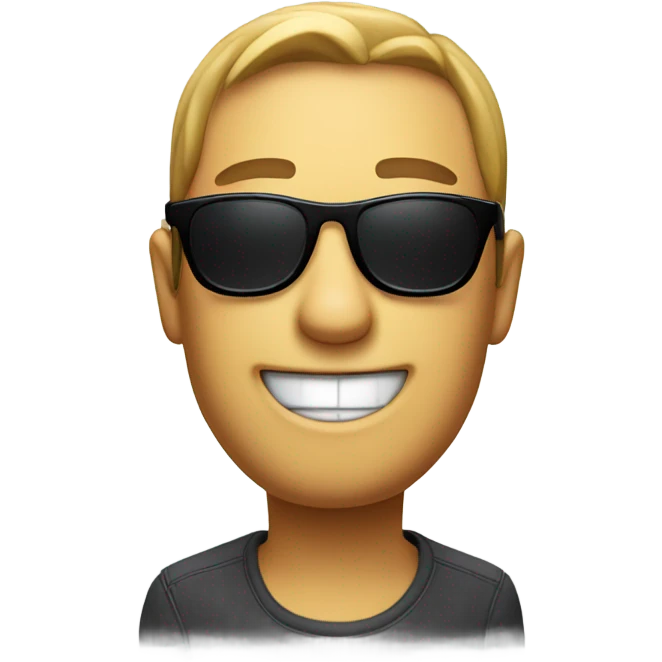 devious face with sunglasses emoji