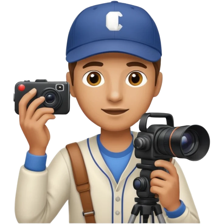 Camera man emoji