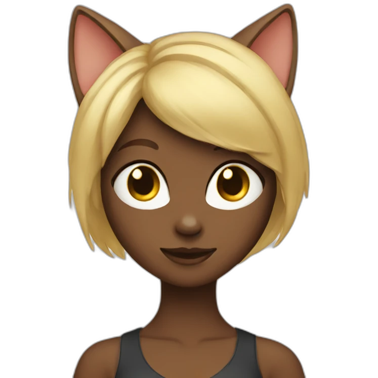 Cat women girl emoji