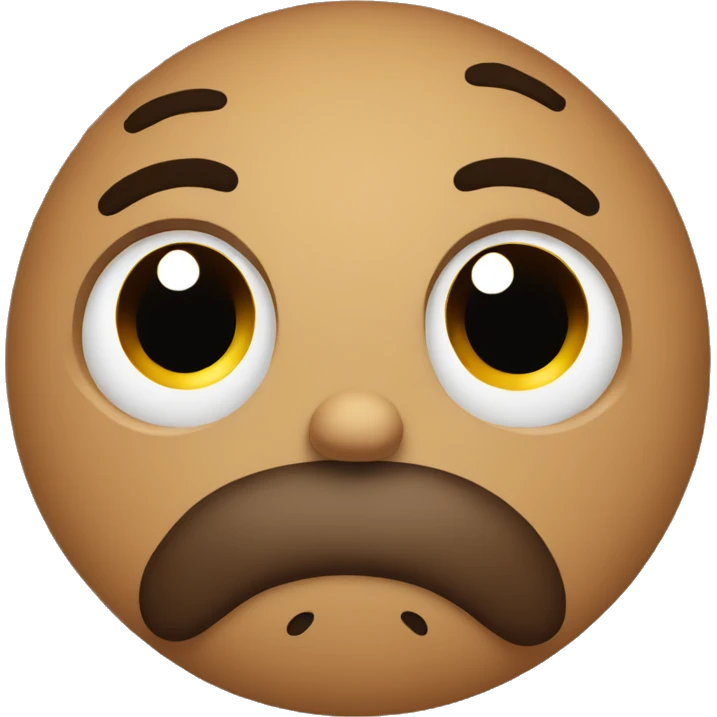 Sad poop emoji emoji