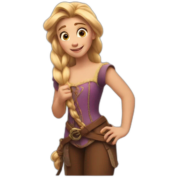 Raiponce emoji