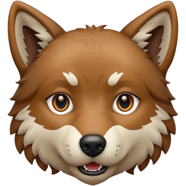 Dog wolf emoji