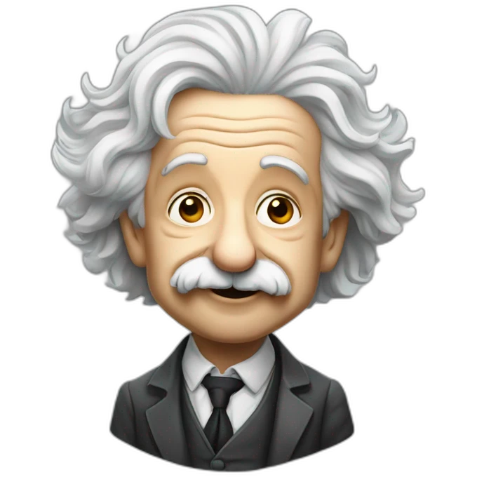 albert einstein quantum mechanics emoji