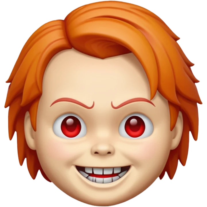 Un emojin de chuky emoji