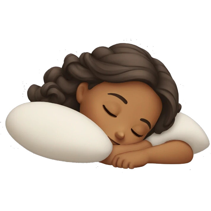 Sleeping girl  emoji