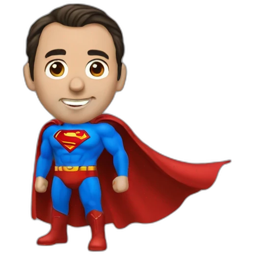 Nicholas Cage Actor Superman emoji