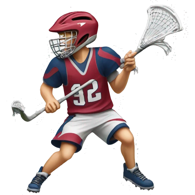  Minuteman lacrosse player score emoji