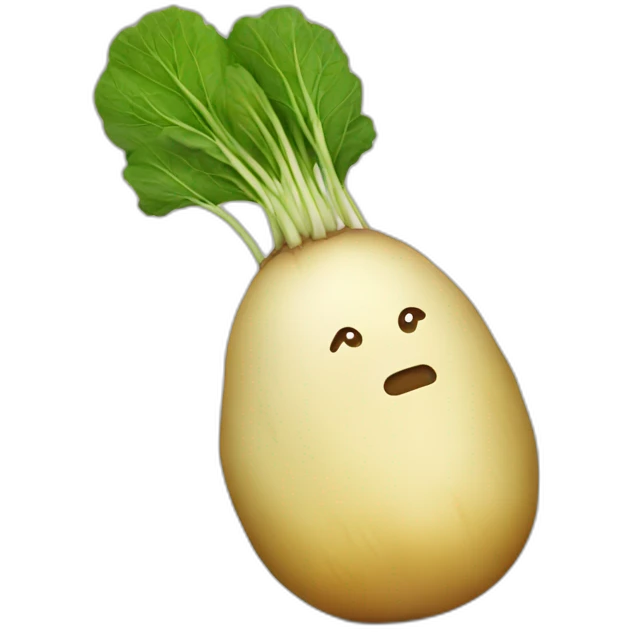 jicama potato emoji
