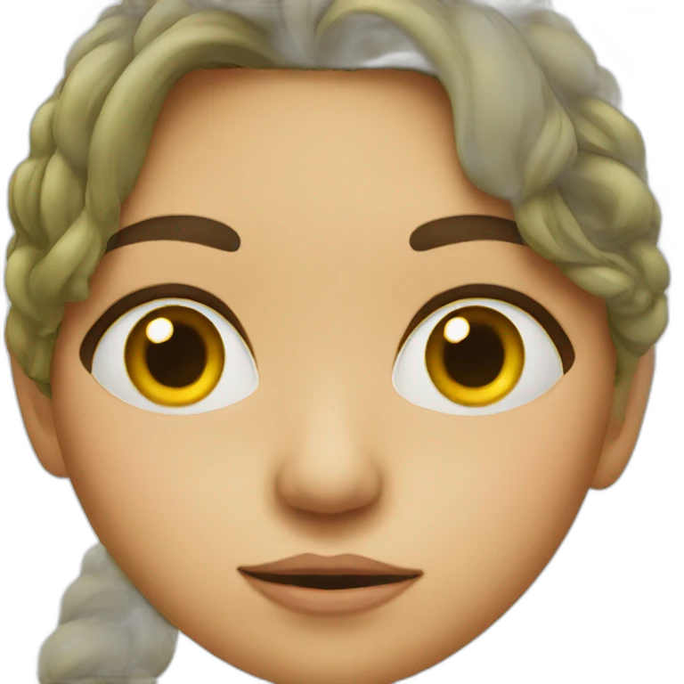 girl with snot coming out of her nose emoji
