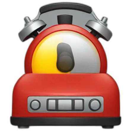 red alarm emoji