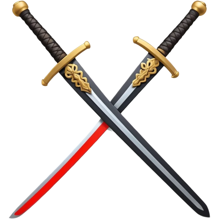 samurai training wooden sword emoji