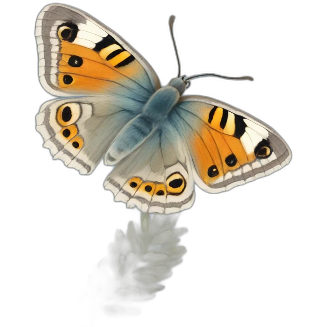 Polyommatus icarus  emoji