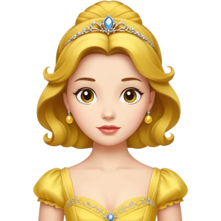 Belle from Beauty and the Beast emoji