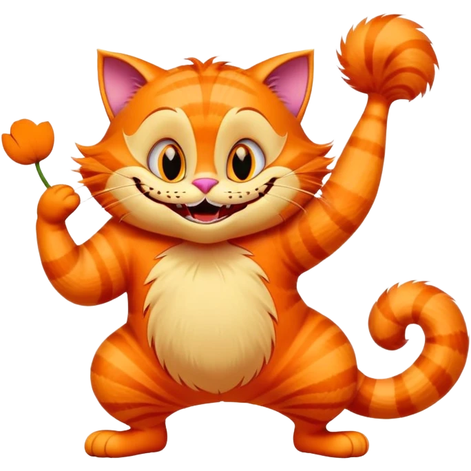cheshire cat dancing emoji
