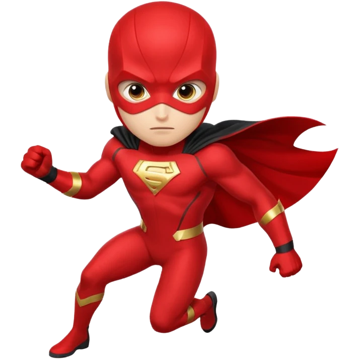 crea un super heroe cuyo don es leer rapido emoji