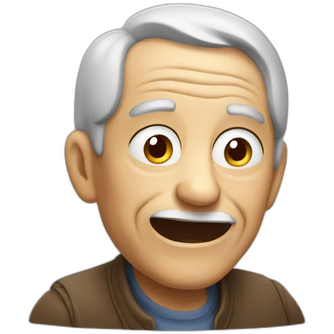 Hungry Old Man emoji
