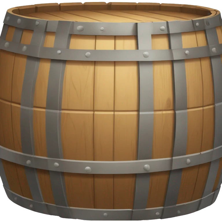 wooden barrel emoji