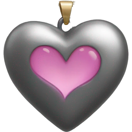 heart necklace emoji