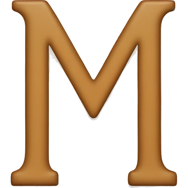 Letter M emoji
