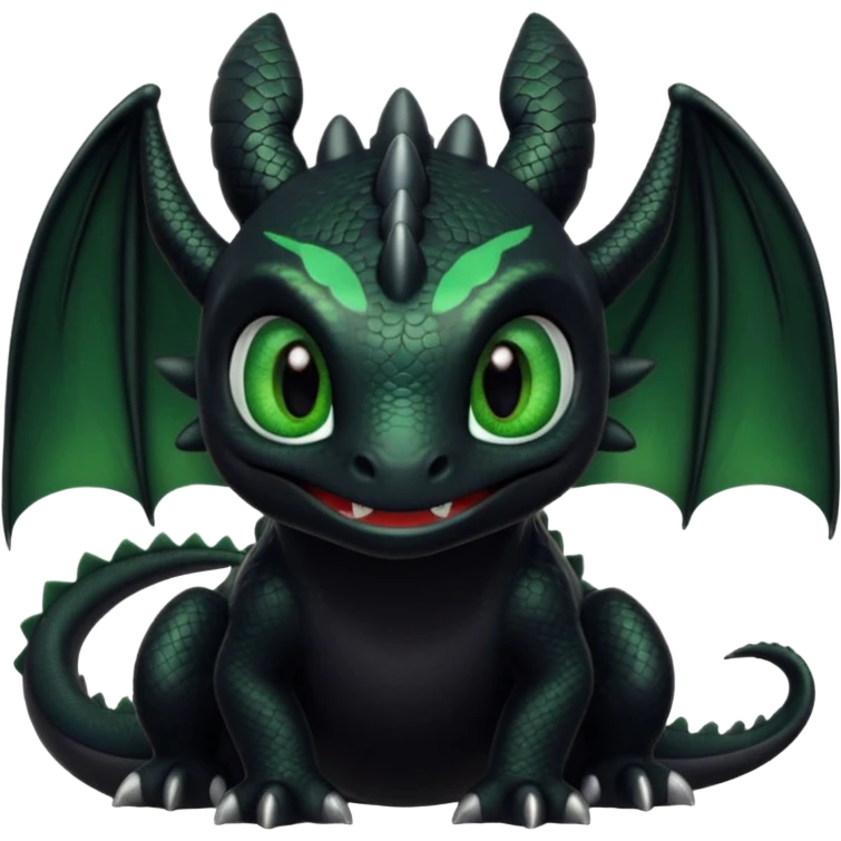 dragón chimuelo  emoji