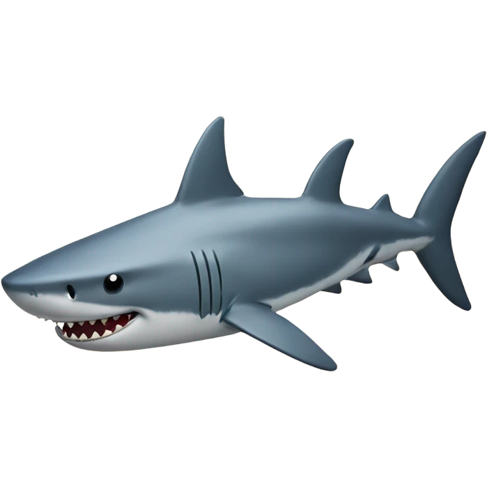 Shark named Jeff emoji