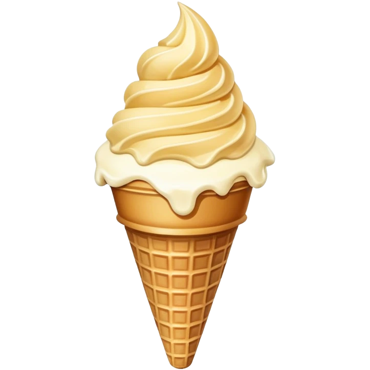 Norsk Krone-iskrem emoji