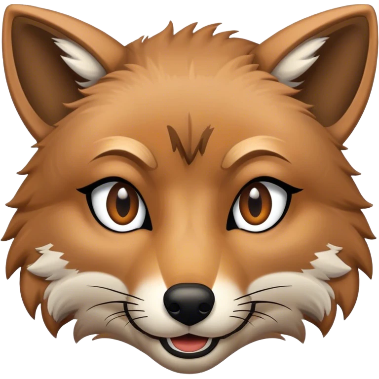 Coyote Eye Wink emoji