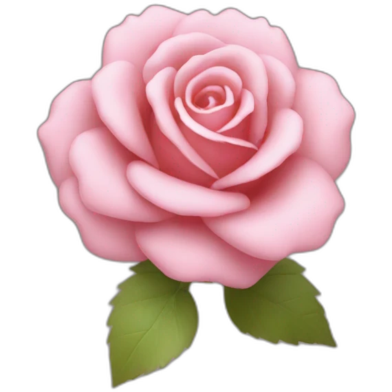 Une rosé qui tombe les pétales emoji