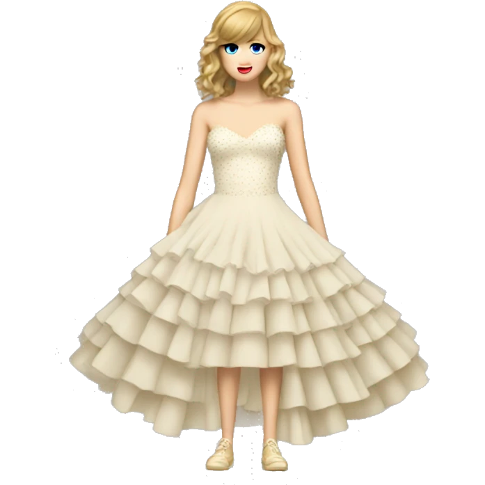 taylor swift dress from teardrops on my guitar music video  emoji