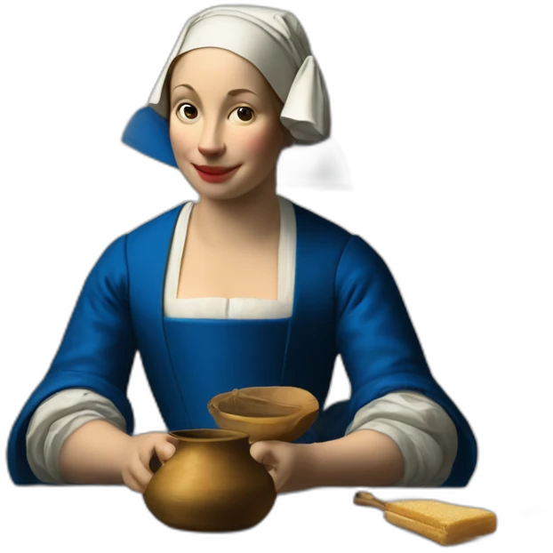 la laitière de vermeer emoji