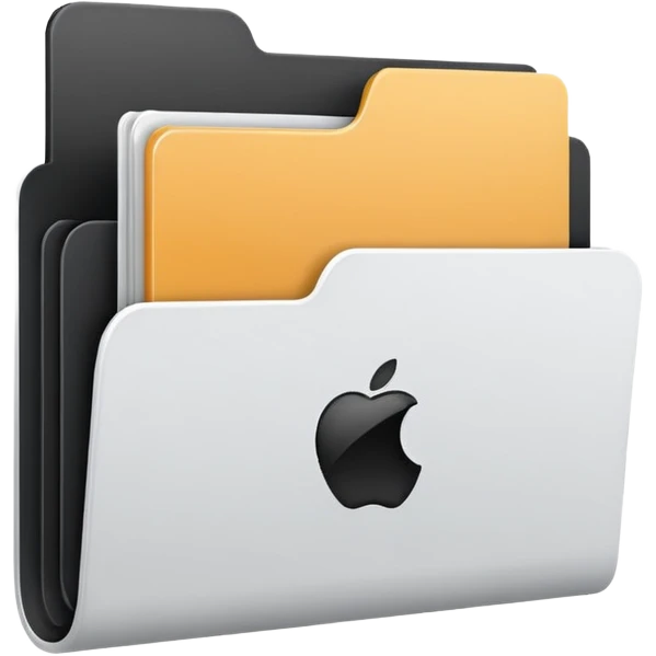 computer folder icon black text web design emoji