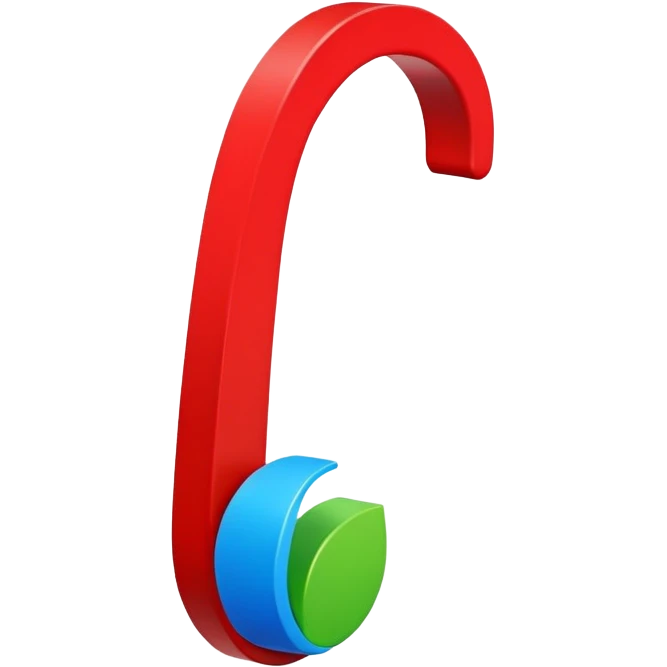 simple classic bookmark shape, bright colors, no text emoji