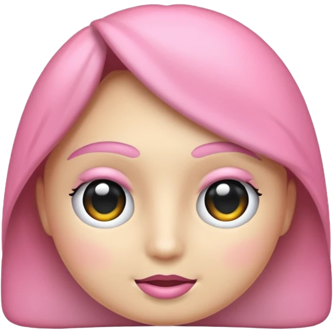Estetoscópio rosa emoji