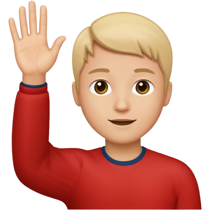 Raising Hand emoji
