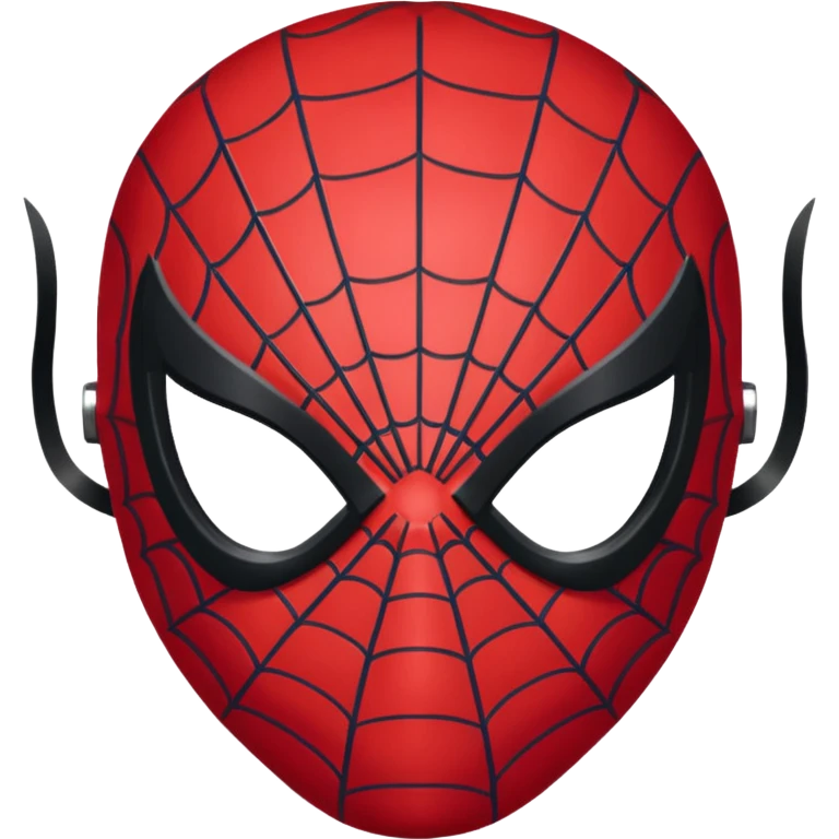 Spiderman mask emoji