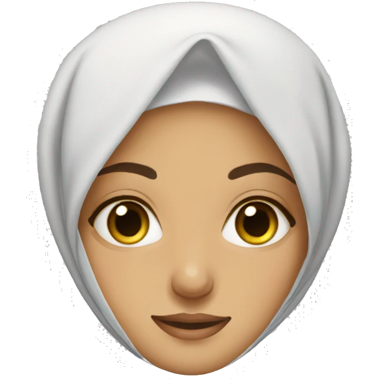 Hijabi-woman-eye roll emoji