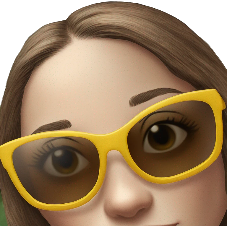 sunny day with freckles emoji