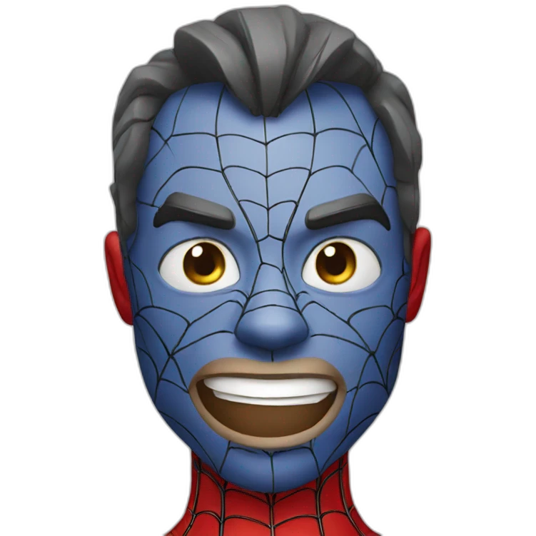 Spider man emoji
