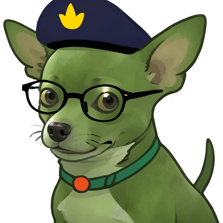 Chihuahua grandpa  emoji