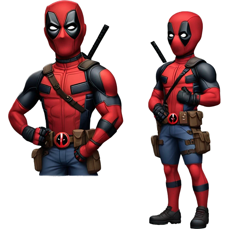 Deadpool con la playera de las chivas  emoji