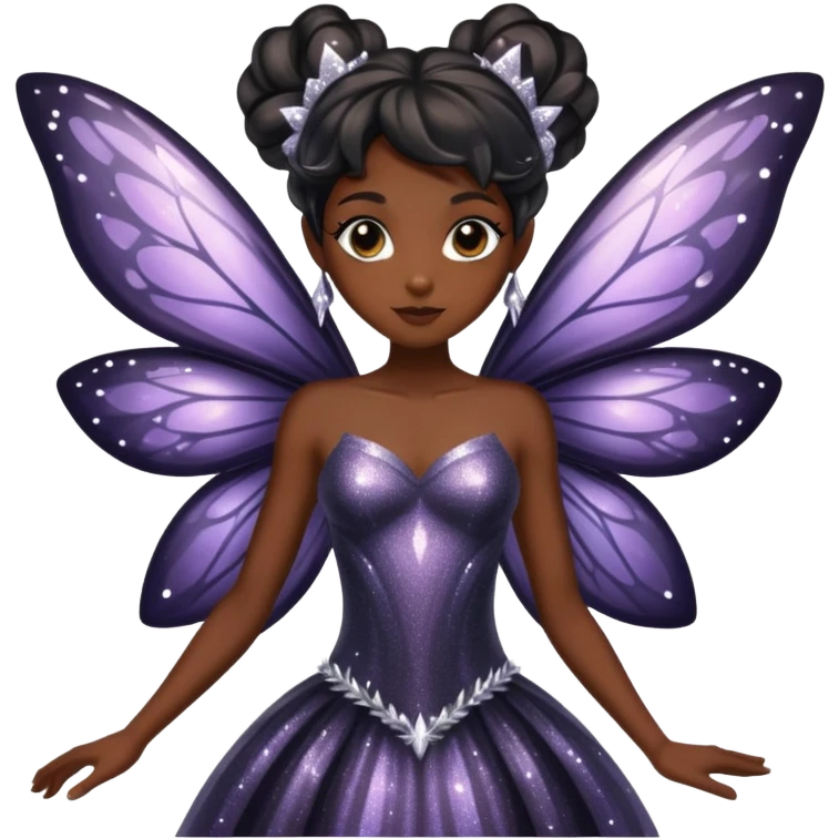 Black fairy  emoji