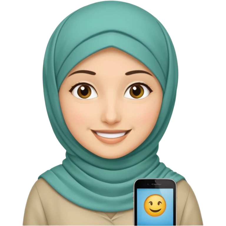 a hijabi programmer emoji