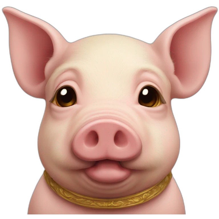 renaissance pig emoji