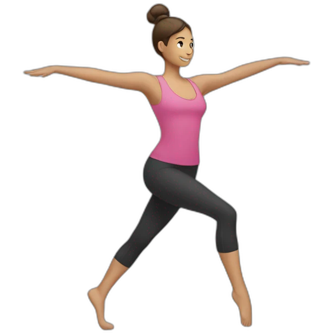 barre workout emoji
