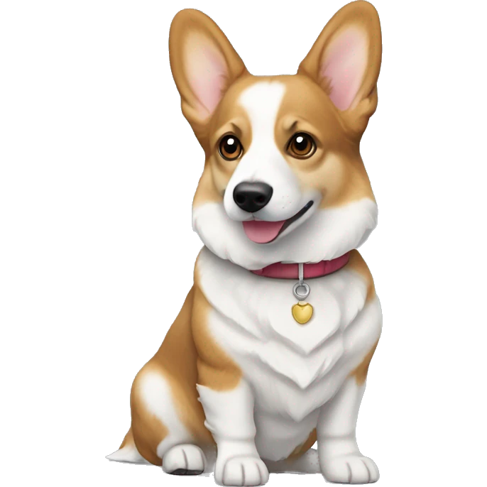 Corgi, welsh corgi cardigan, marble color emoji